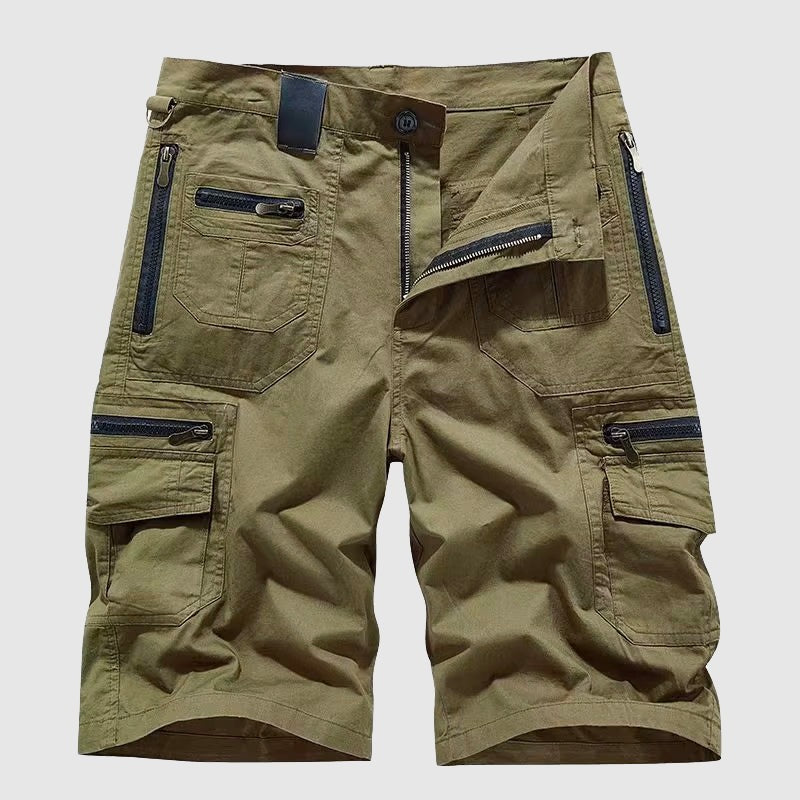 Casual Cargo Shorts - Green