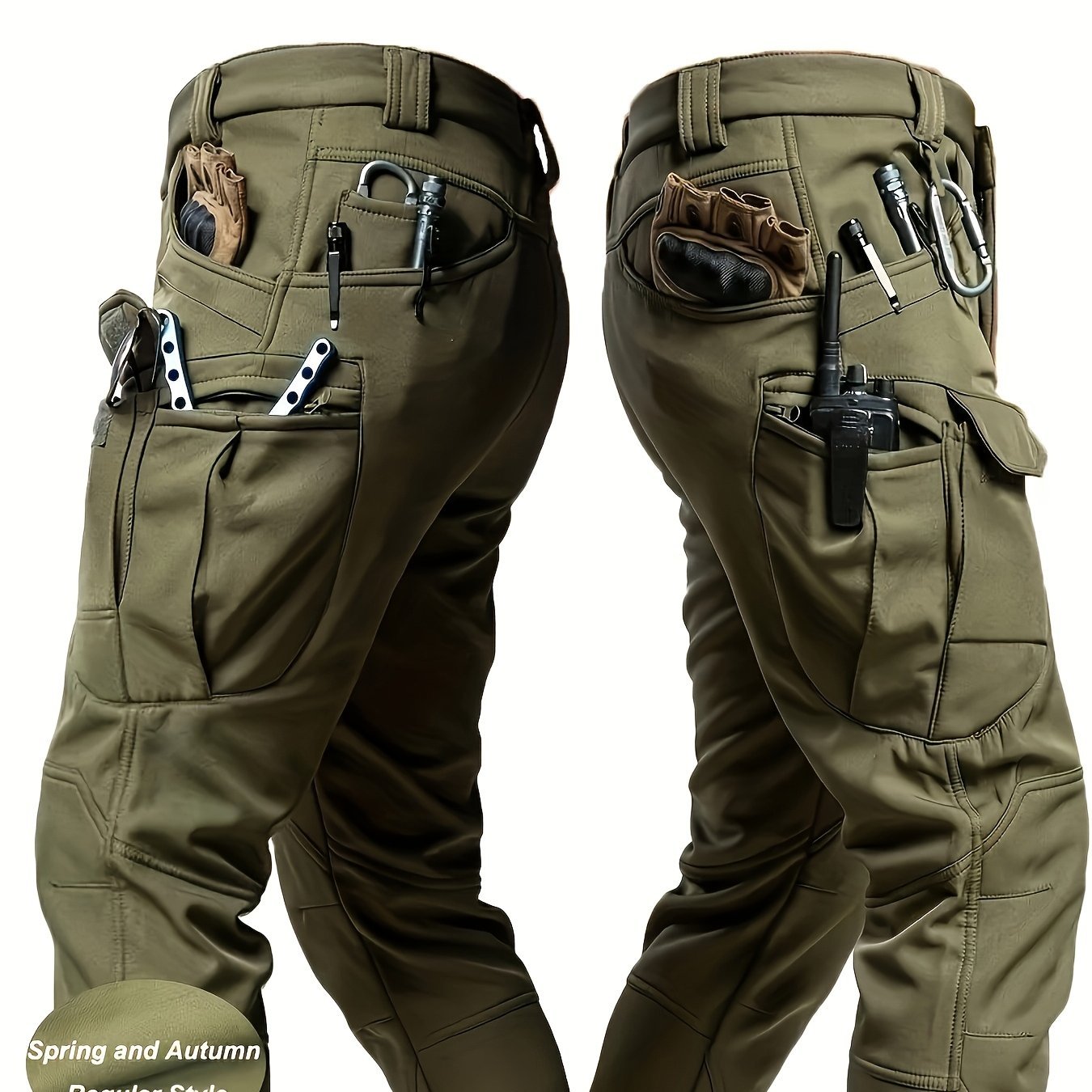 Men's Cargo Pants - Fern Green