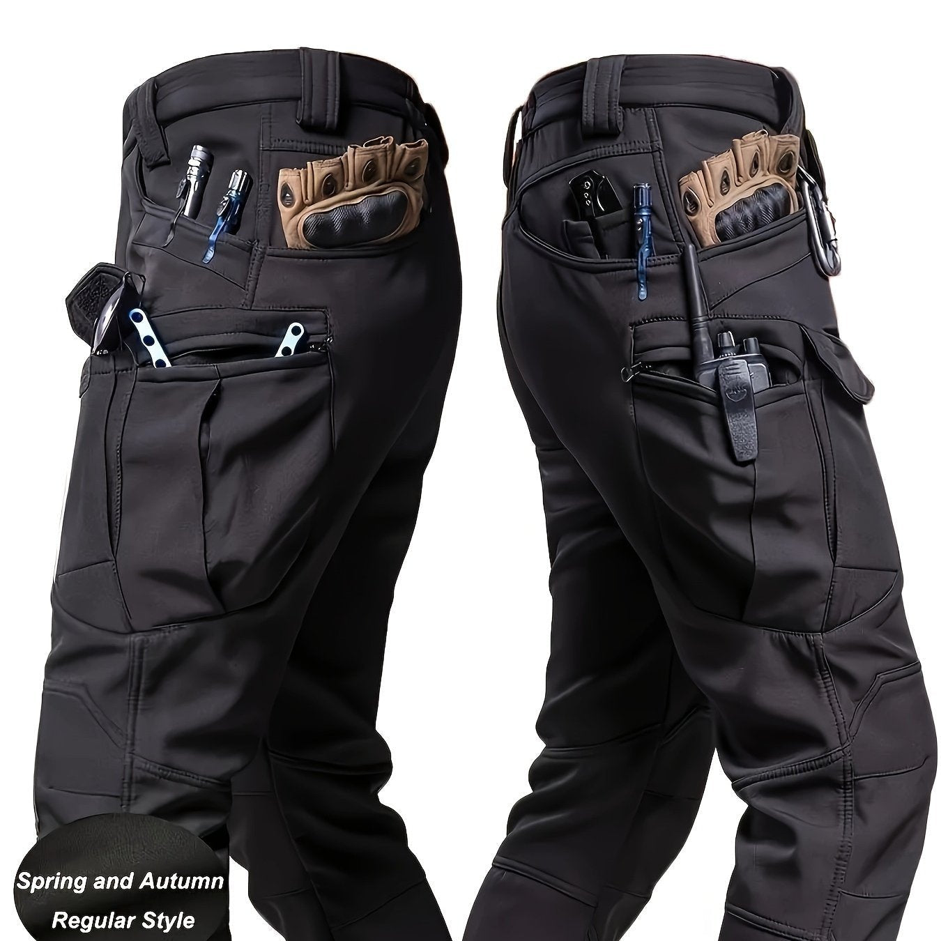 Men's Cargo Pants - Black