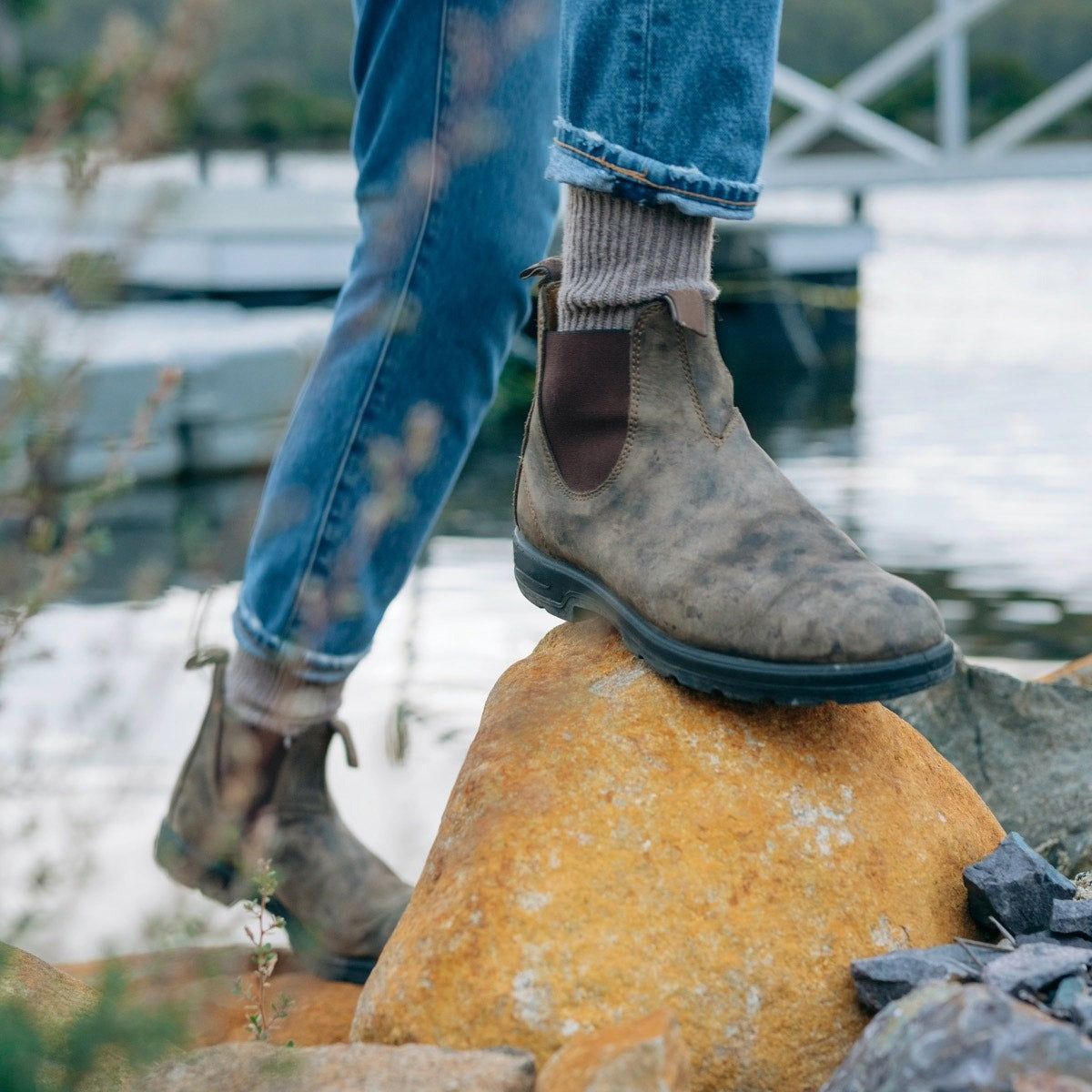 Leather Chelsea Boots