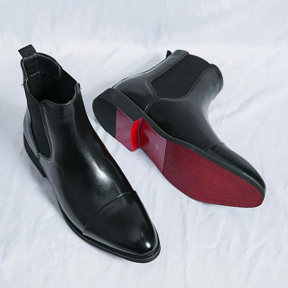 Chelsea Dress Ankle Boots - Black