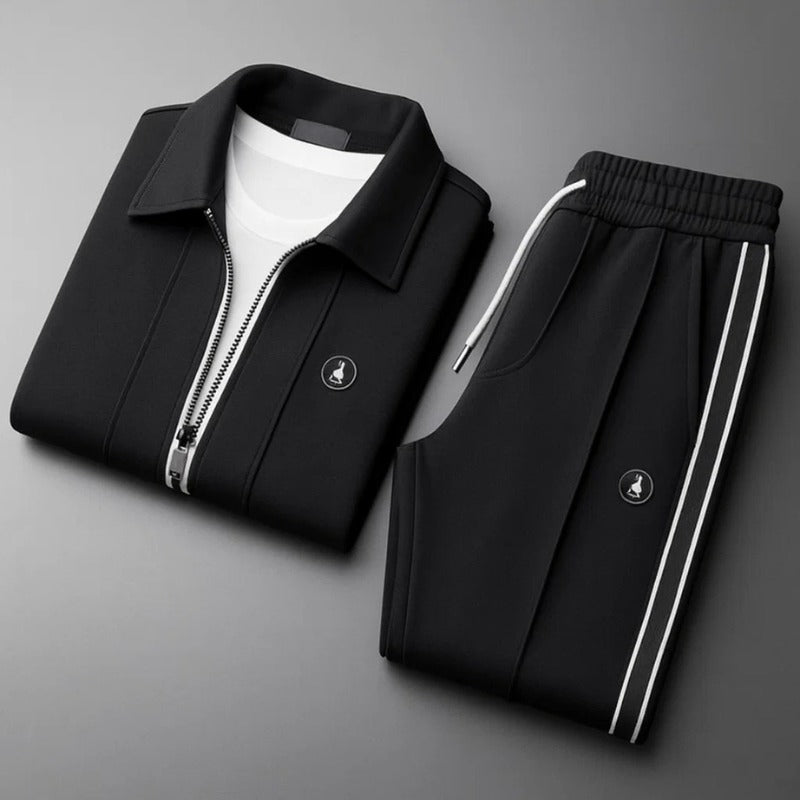 Athletic Tracksuit Two Piece Set