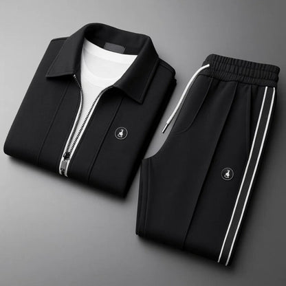 Athletic Tracksuit Two Piece Set