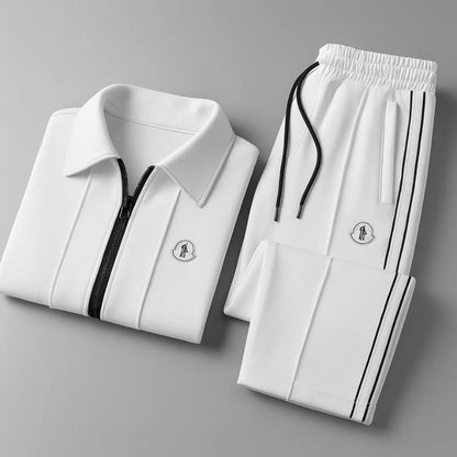 Athletic Tracksuit Two Piece Set
