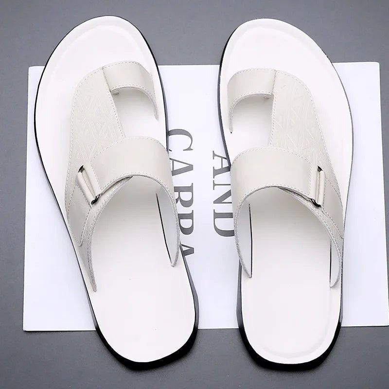 Slide Sandals - White
