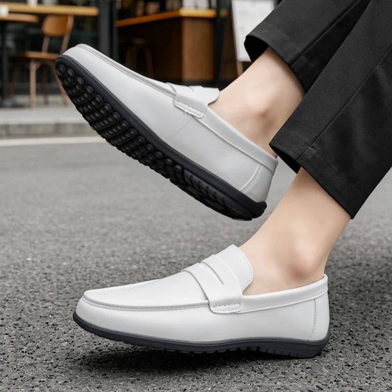 Men's Genuine Leather Penny Loafers
