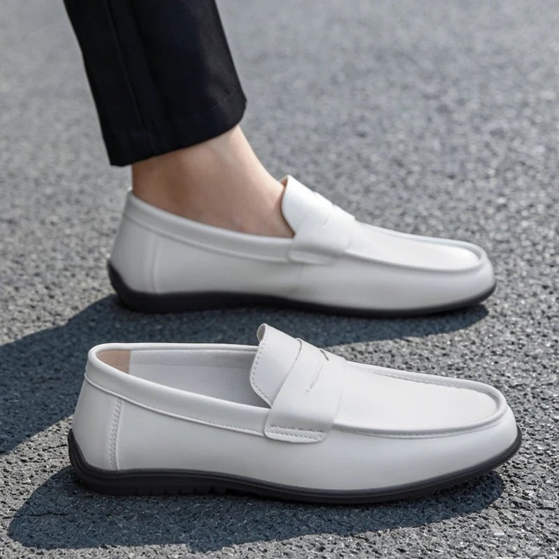 Men's Genuine Leather Penny Loafers