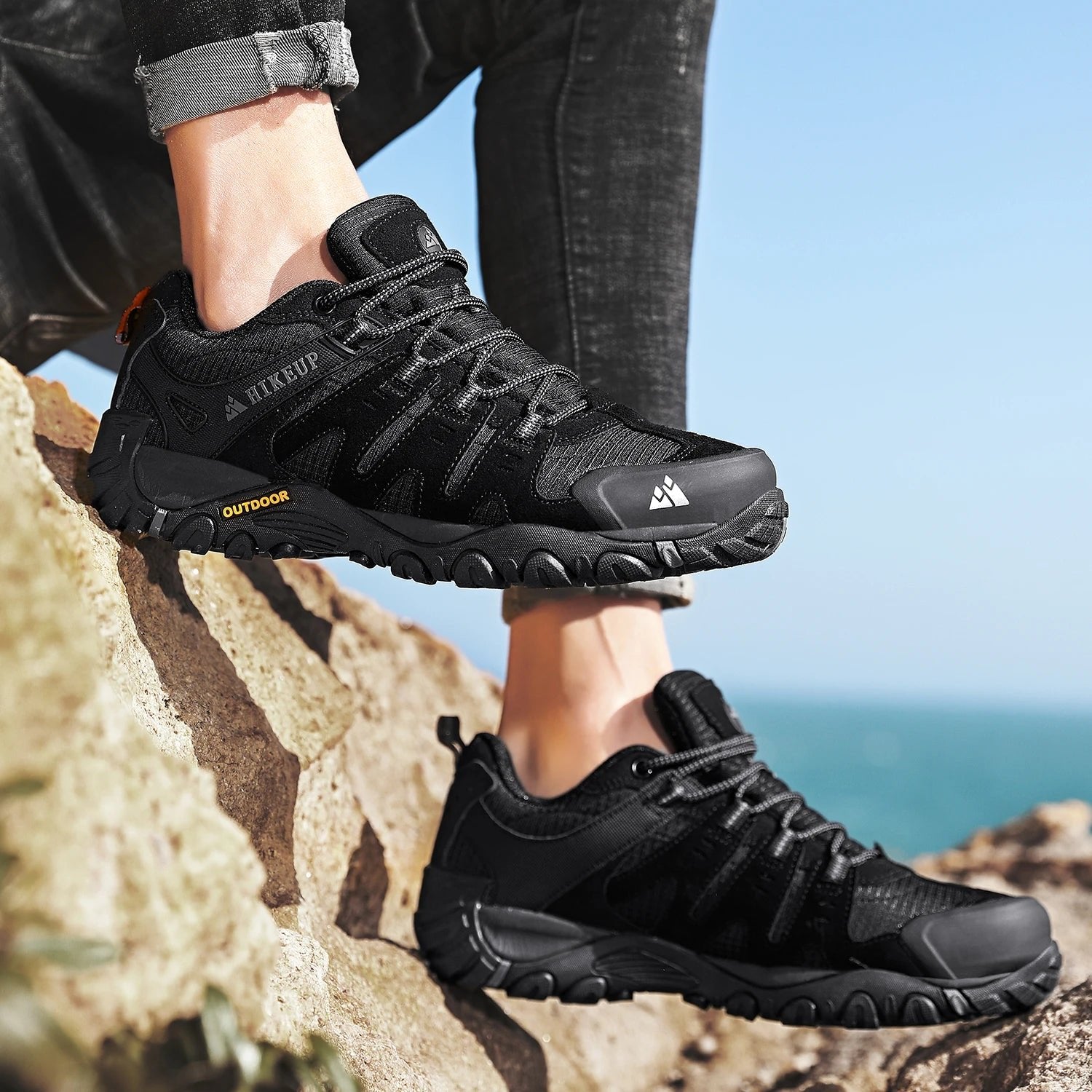 Men's Suede Hiking Shoes