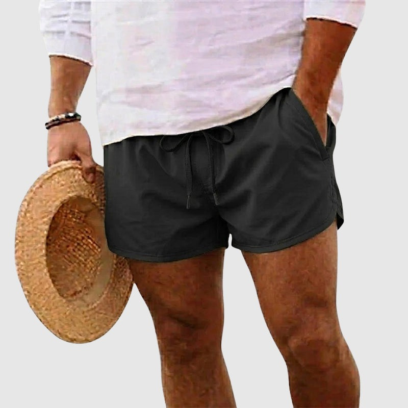 Beach Swim Trunks - Black