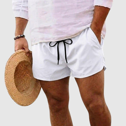 Beach Swim Trunks - White