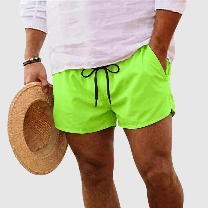 Beach Swim Trunks - Green