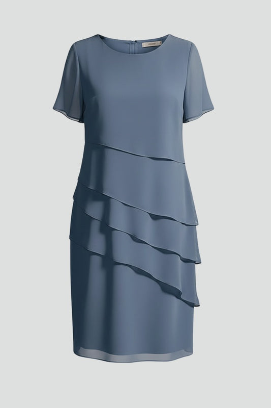 Formal Cocktail Midi Dress