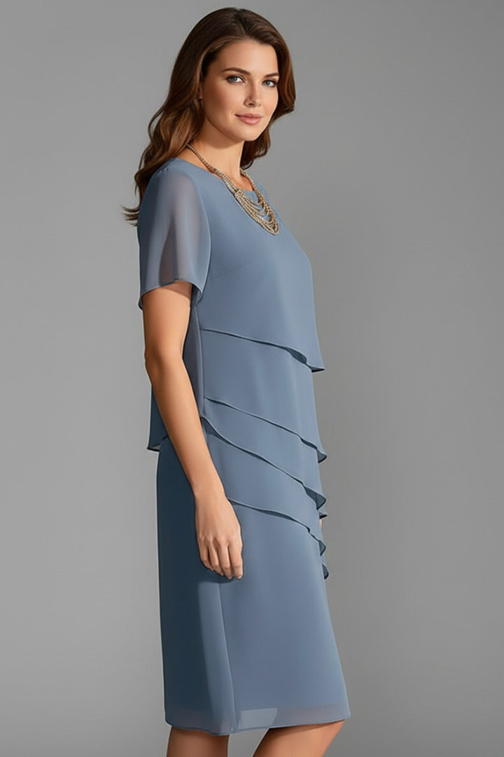 Formal Cocktail Midi Dress