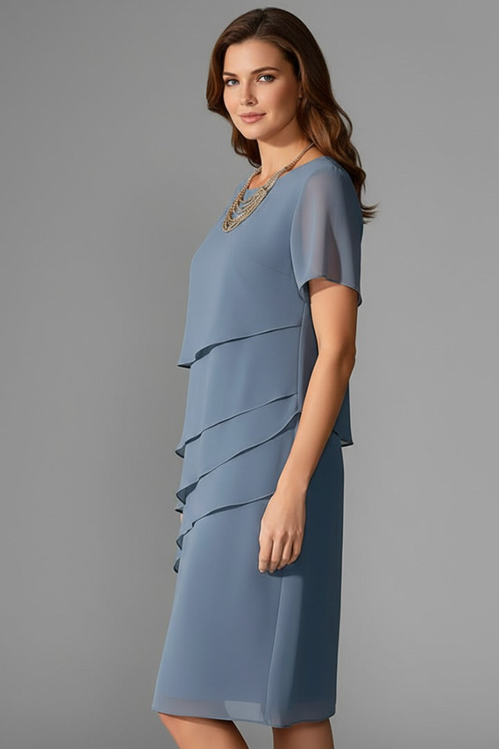 Formal Cocktail Midi Dress