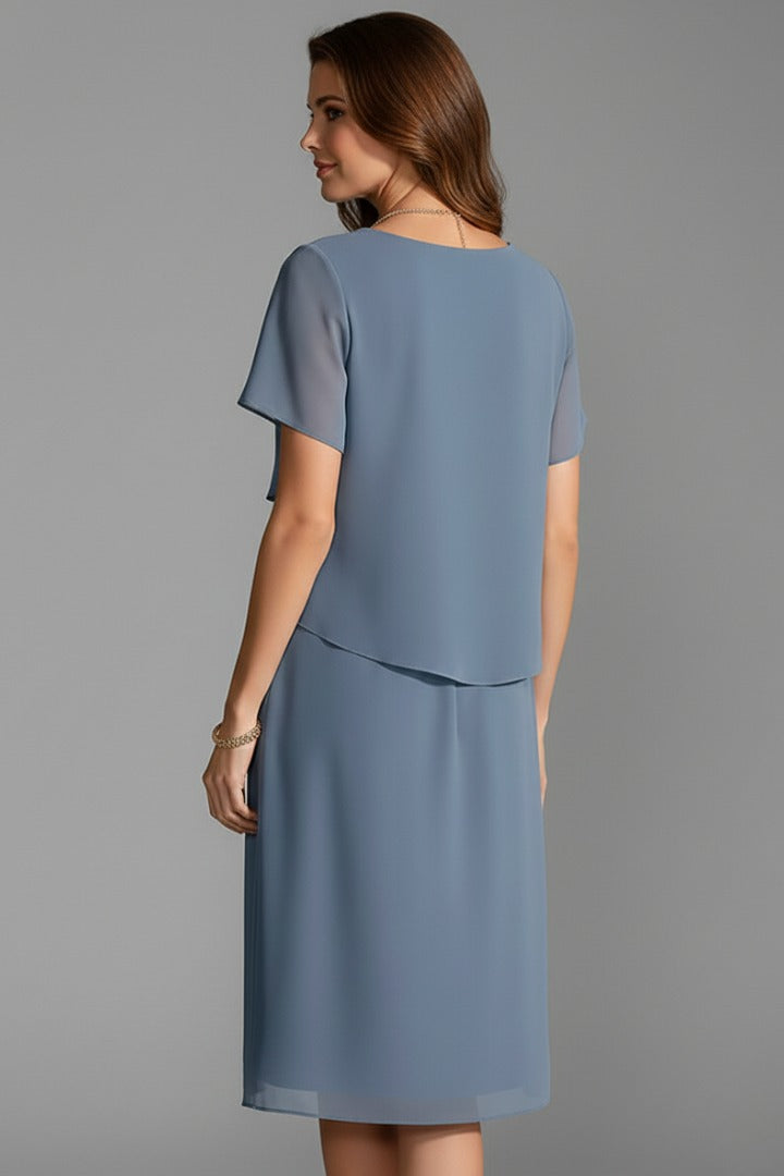 Formal Cocktail Midi Dress