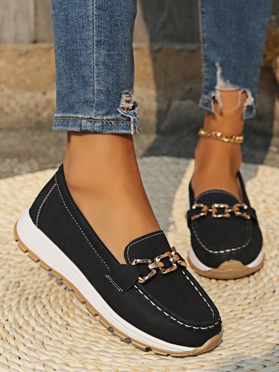 Horsebit Platform Loafers