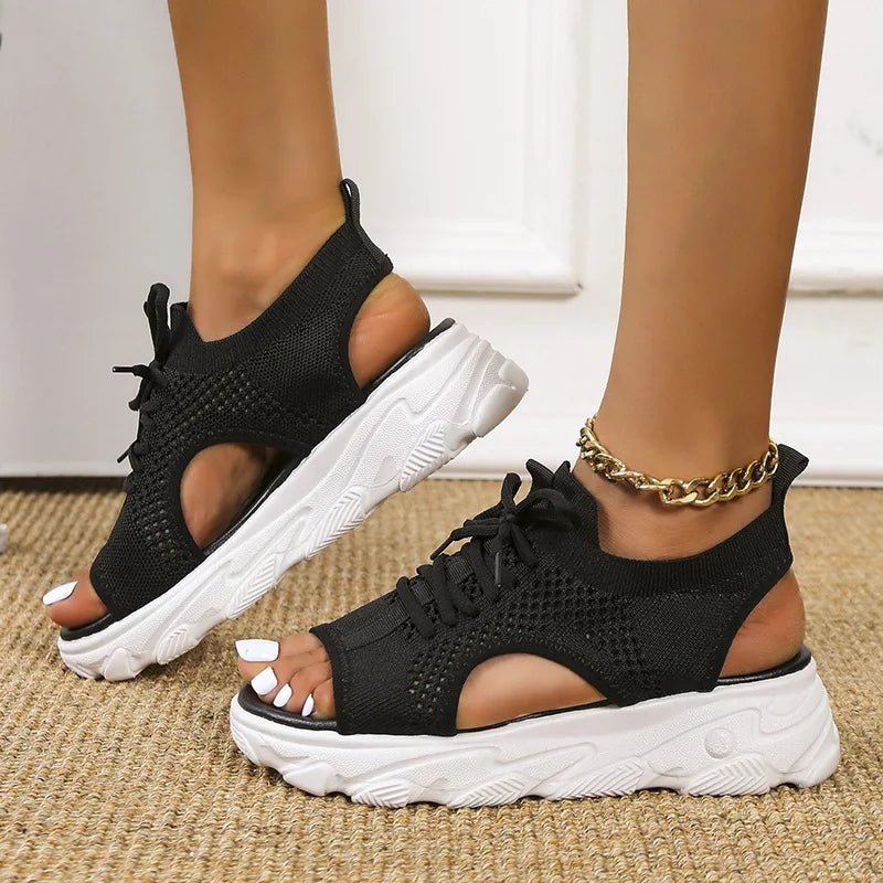 Women's Knit Sneaker Sandals