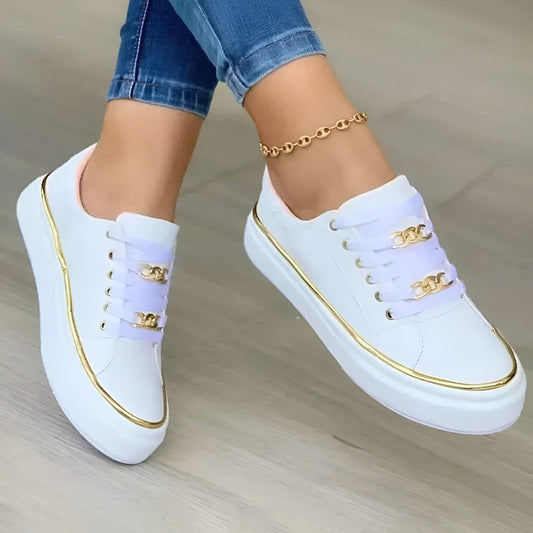 Platform Sneaker Mules - White (almost sold out!)