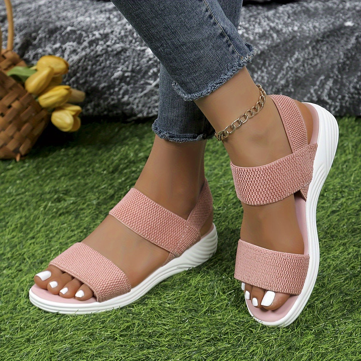 Orthopedic Walking Sandals - Pink