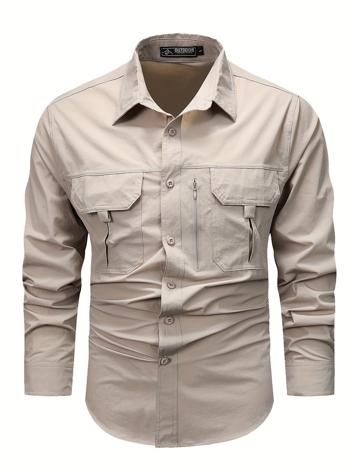 Men's Ripstop Utility Shirt Jacket