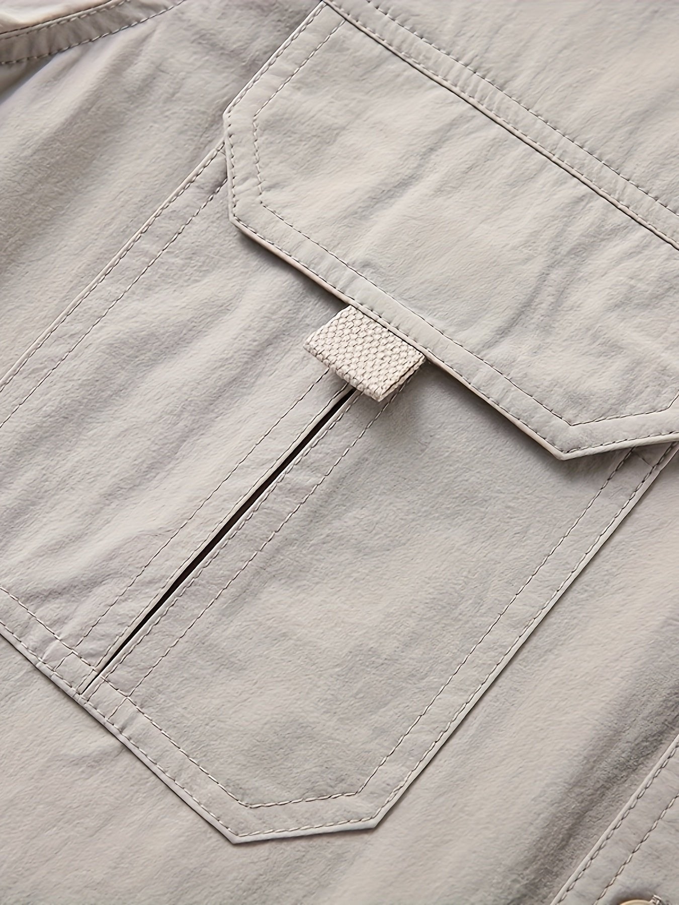 Men's Ripstop Utility Shirt Jacket