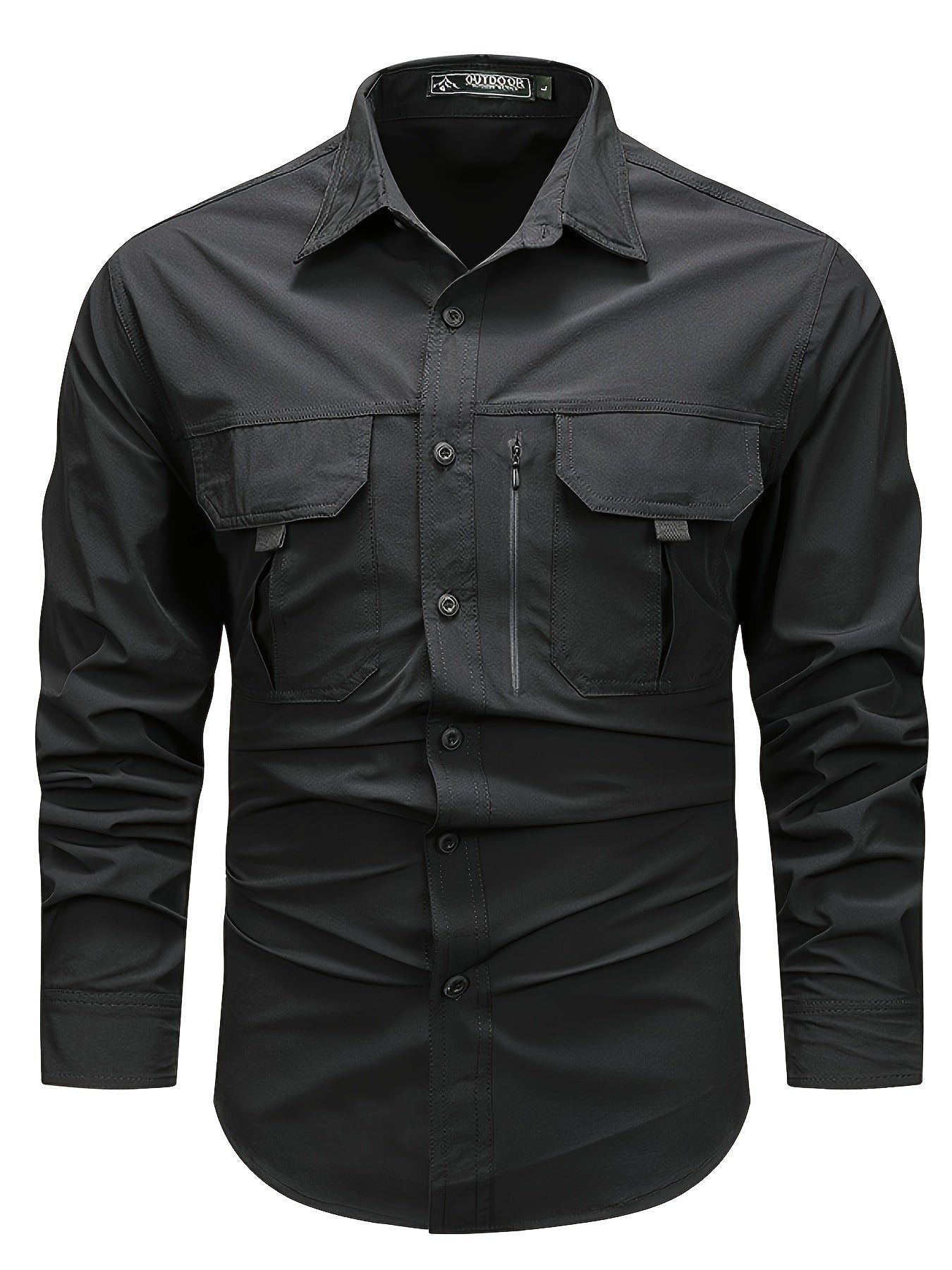Men's Ripstop Utility Shirt Jacket