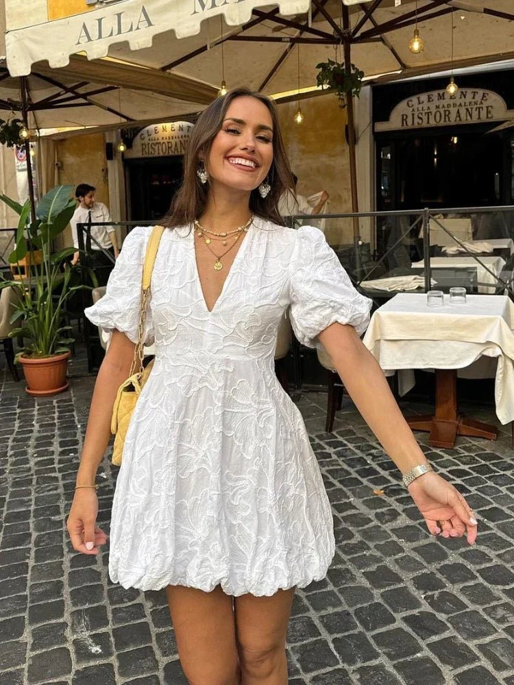 Women's Floral Mini Dress