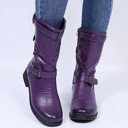 Moto Combat Boots