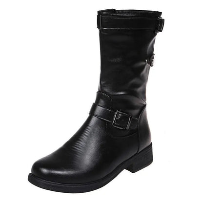 Moto Combat Boots