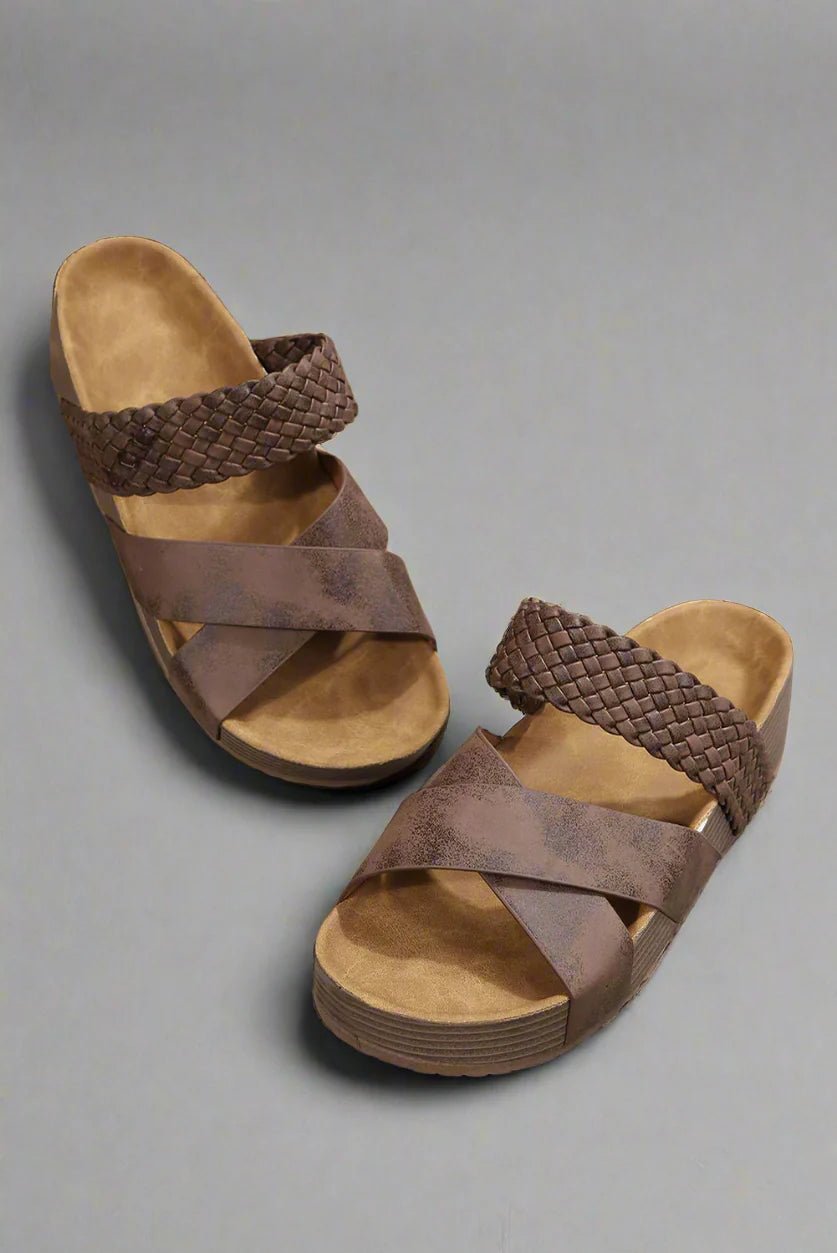 Women's Platform Slide Sandals