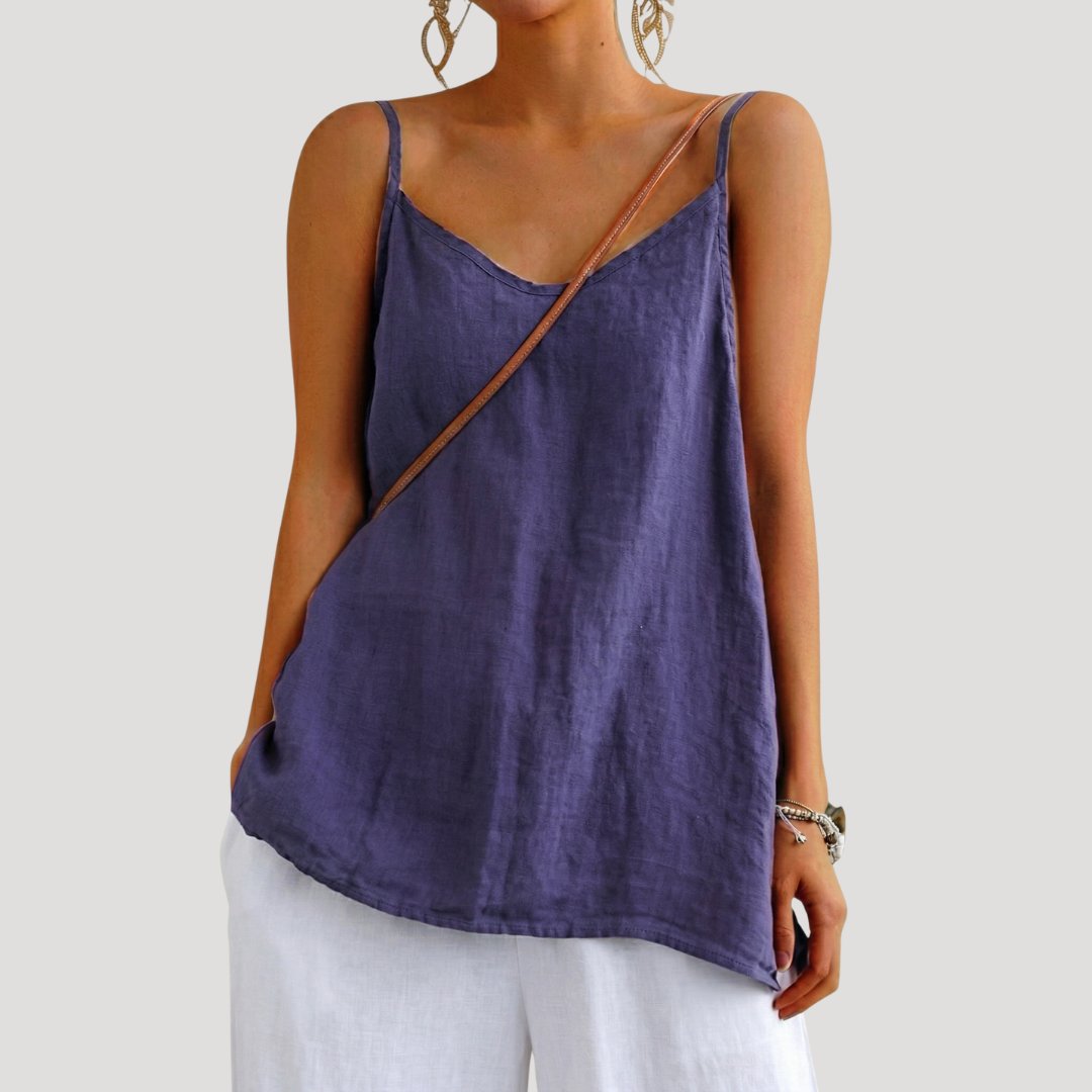 Women's V-Neck Camisole - Blue