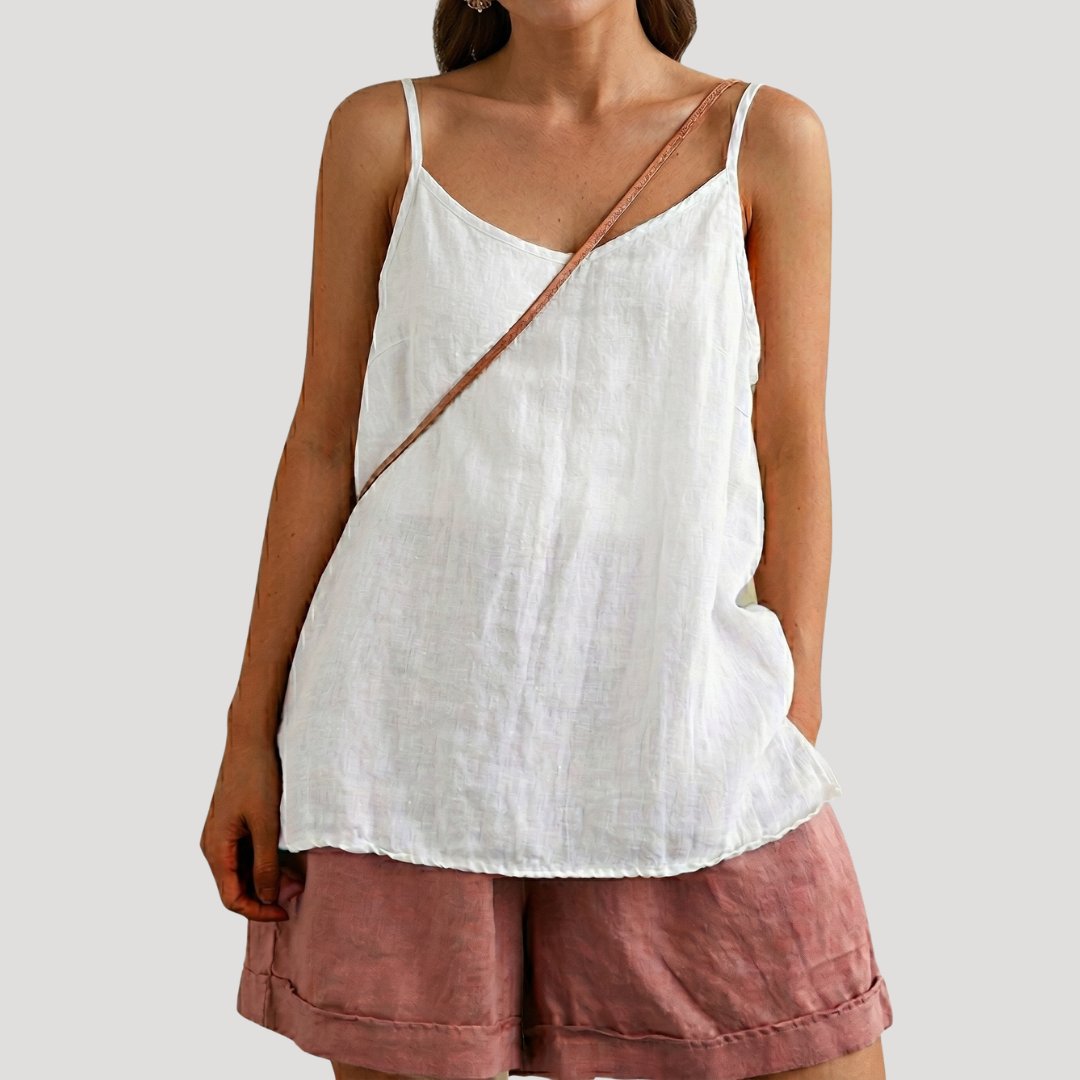 Women's V-Neck Camisole - White