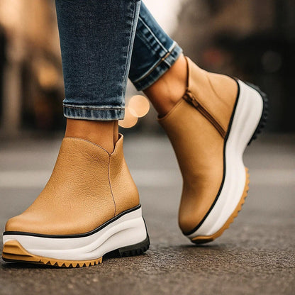Platform Ankle Boots