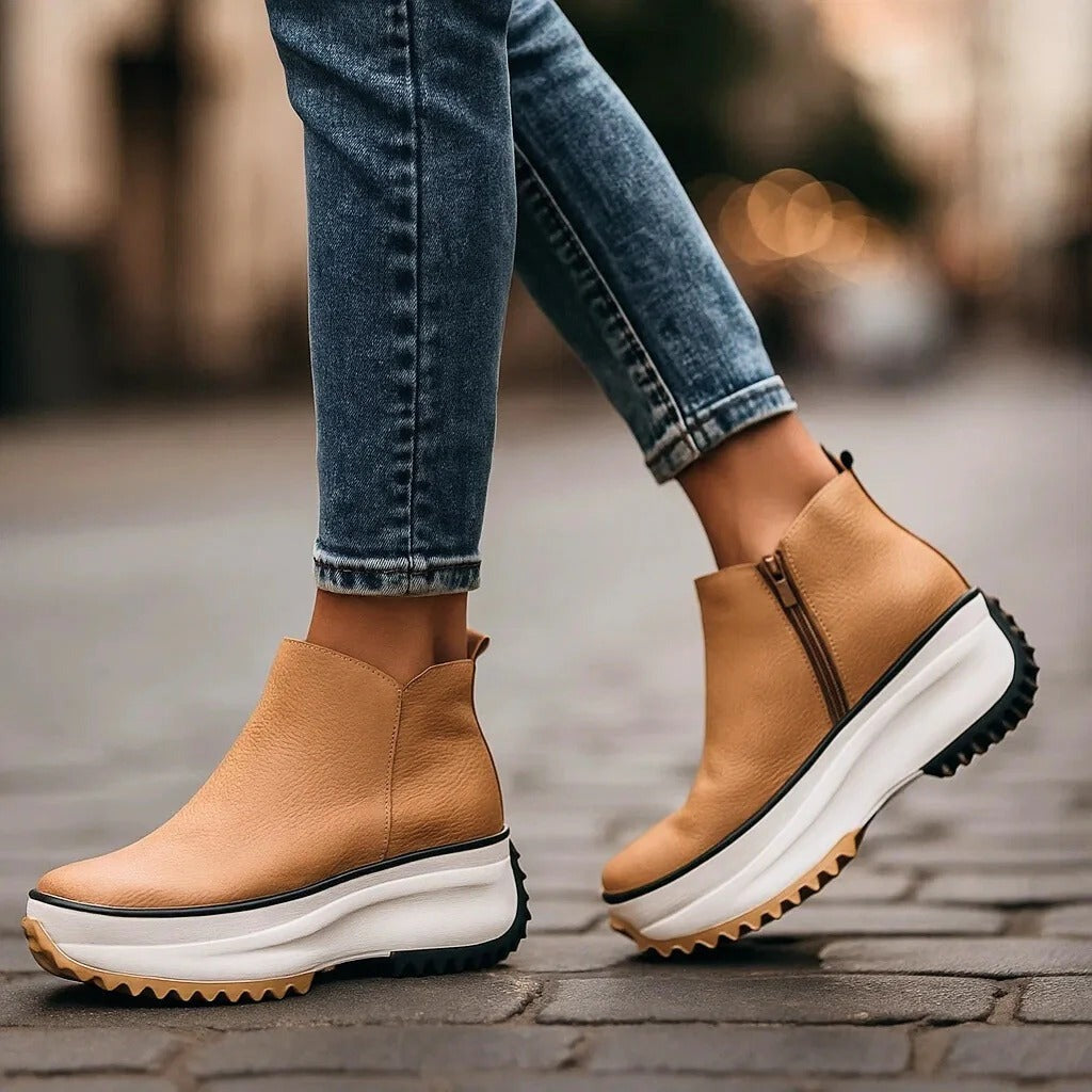 Platform Ankle Boots