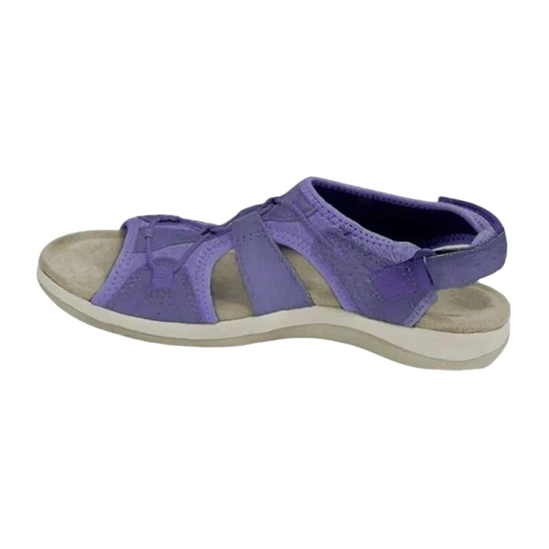 Women's Suede Fisherman Sandals - Lavender