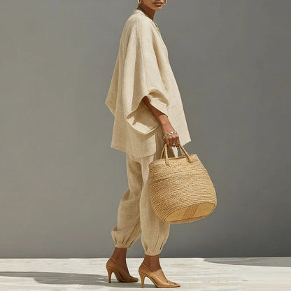 Oversized Lounge Two Piece Set