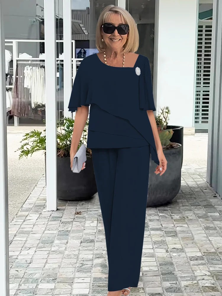 Formal Pants Two Piece Set