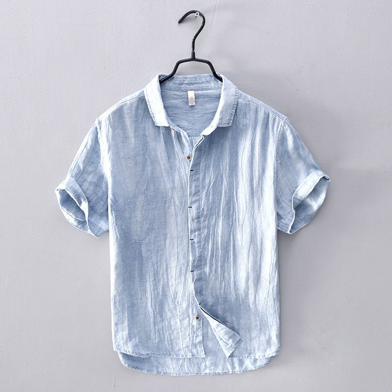 Short Sleeve Shirt - Blue