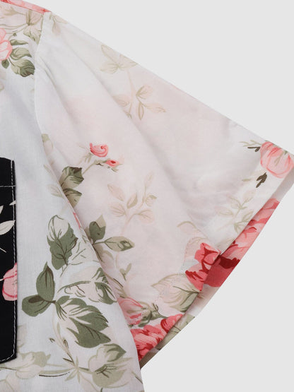 Floral Short Sleeve Shirt