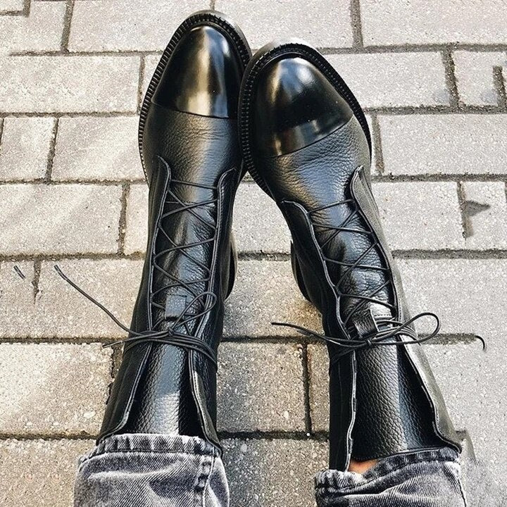 Lace Up Ankle Boots