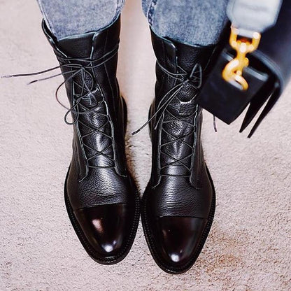 Lace Up Ankle Boots