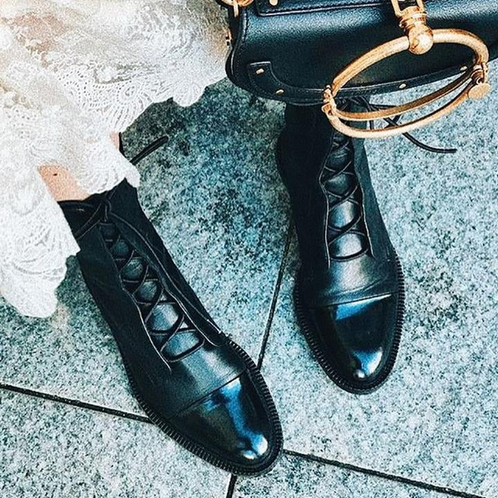 Lace Up Ankle Boots