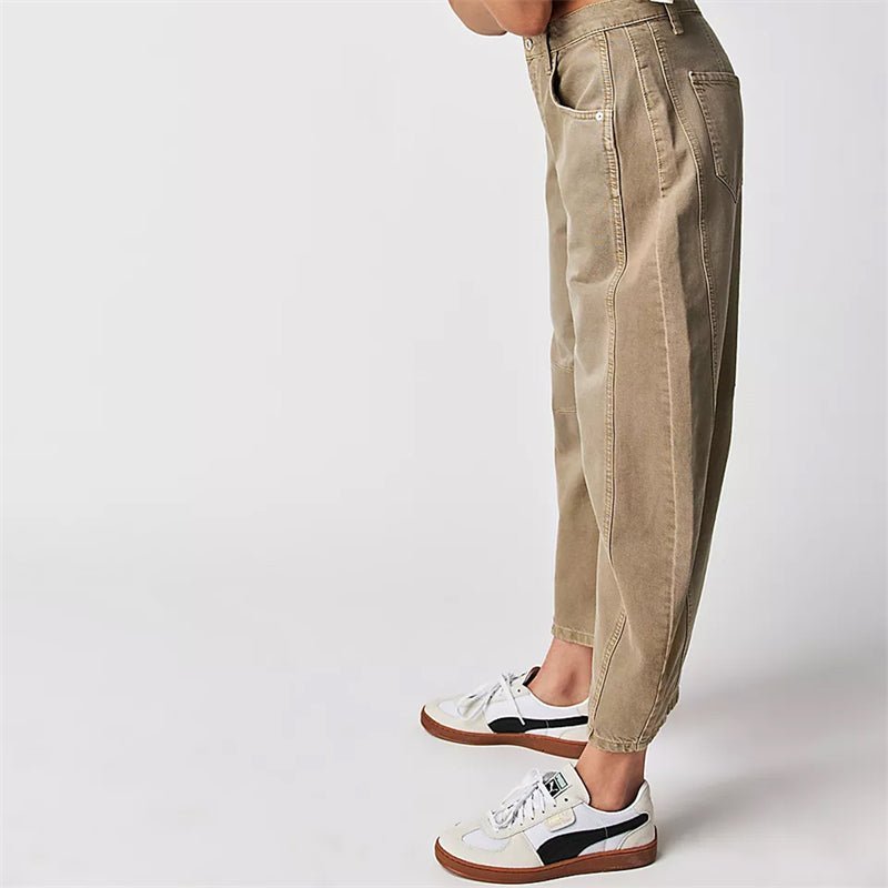 Women's High-Waisted Wide-Leg Jeans