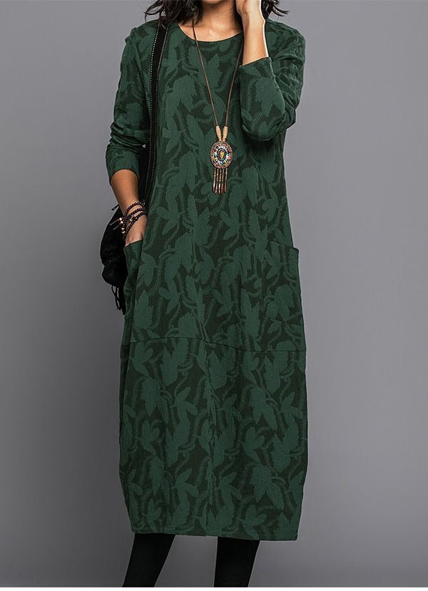 Long Sleeve Midi Dress