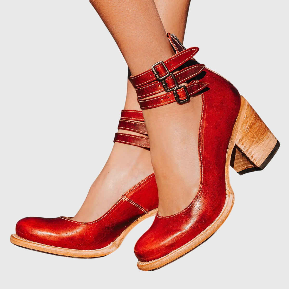 Comfort Sandals - Red