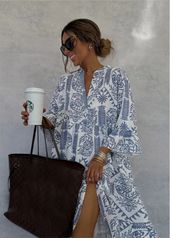 Boho Shift Mini Dress