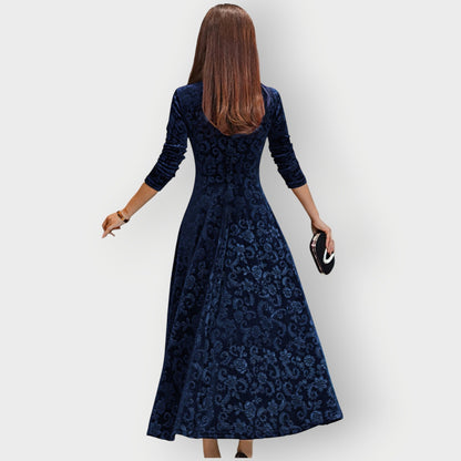 Velvet Formal Maxi Dress