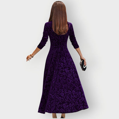 Velvet Formal Maxi Dress
