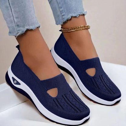 Orthopedic Mesh Walking Sneakers - Blue