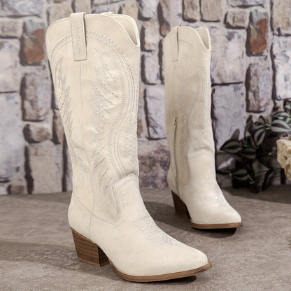 Cowboy Knee High Boots
